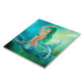 Keramik-Fliesenmeerjungfrauphantasie in Ozean Fliese (Seite)