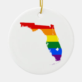 Keramik Florida LGBTQ Keramik Ornament