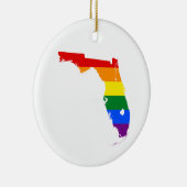 Keramik Florida LGBTQ Ornament (Rechts)