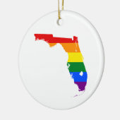 Keramik Florida LGBTQ Ornament (Links)