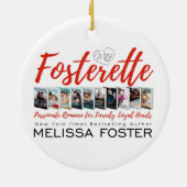 Keramik Fosterette Keramik Ornament (Hinten)