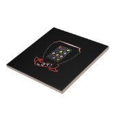 Keramik-Foto-Fliese Stamm-Levis schwarze Fliese (Seite)