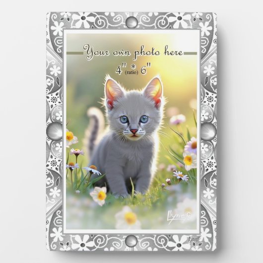 Keramik Fotoplatte (Vorderseite)