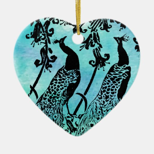 Keramik Friedensschluss Ornament (Vorne)