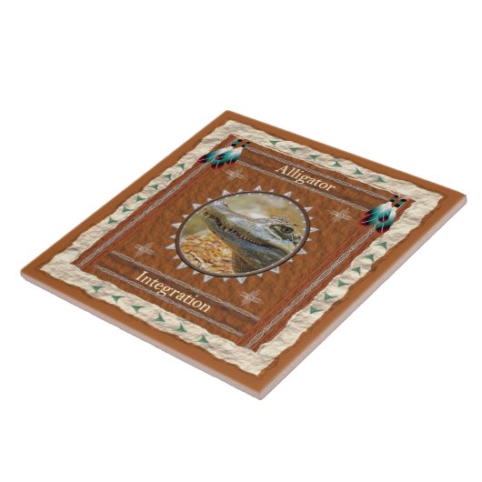 Keramik für Alligator-Integration Fliese (Seite)