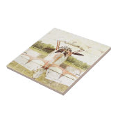 Keramik für antikes Flugzeug Fliese (Seite)