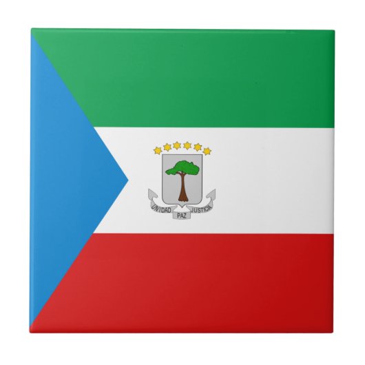 Keramik für äquatoriale Guinea Fliese (Vorderseite)