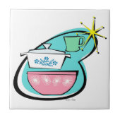 Keramik für Atomic Cookware Design Fliese (Vorderseite)