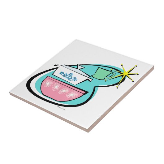 Keramik für Atomic Cookware Design Fliese (Seite)