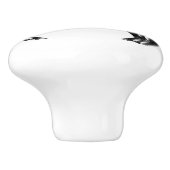 Keramik für aufrechte Pferde - Benutzerdefinierter Keramikknauf (Seitenansicht)