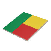 Keramik für Benin Flag Fliese (Seite)