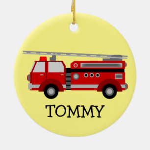 Keramik für Feuerwehrfahrzeuge Ornament