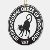 Keramik für Hoo-Hoo-Logos Ornament (Links)