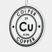 Keramik für Kupferelemente Keramik Ornament (Links)