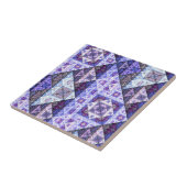 Keramik für lila Amethyst-Muster Fliese (Seite)