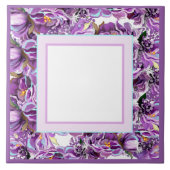 Keramik für lila Soul Fliese (Vorderseite)