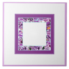 Keramik für lila Soul Fliese