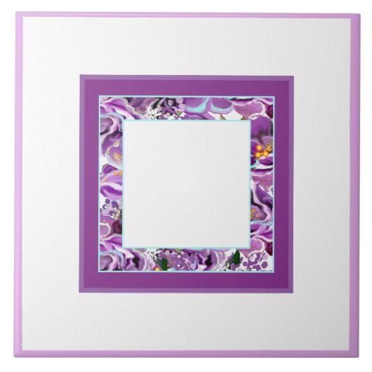 Keramik für lila Soul Fliese (Vorderseite)