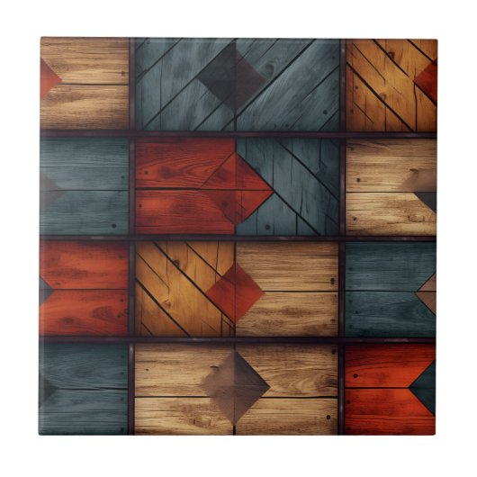 Keramik für Retro-Western Fliese (Vorderseite)