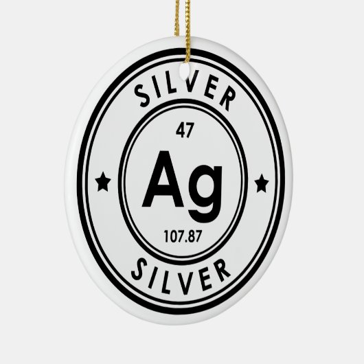 Keramik für Silberelemente Keramik Ornament (Rechts)