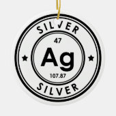 Keramik für Silberelemente Keramik Ornament (Vorne)