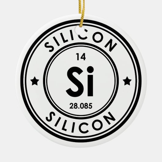 Keramik für Silikon-Elemente Keramik Ornament (Vorne)