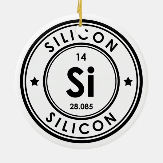 Keramik für Silikon-Elemente Keramik Ornament (Hinten)