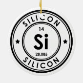 Keramik für Silikon-Elemente Ornament (Hinten)