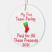 Keramik für Sportspiele Keramik Ornament (Links)