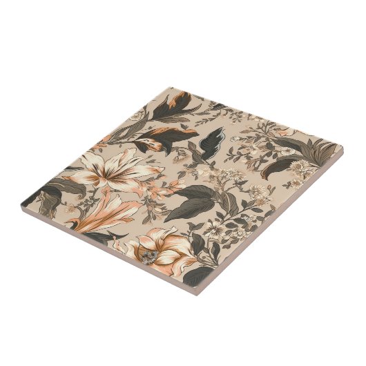 Keramik für Vintages Blumenmuster Fliese (Seite)