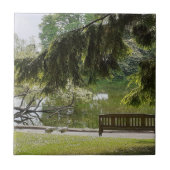 Keramik für Zierente Fliese (Vorderseite)