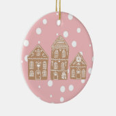 Keramik Gingerbread House Ornament (Rechts)