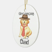 Keramik Golden Vater Ornament (Links)