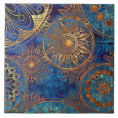 Keramik - Goldräder Fliese (Vorderseite)