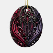 Keramik Gothic Arches Ornament (Rechts)