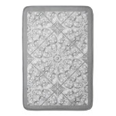Keramik Grau Badematte (Vorderseite Vertikal)