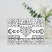 Keramik Grau Begleitkarte (Stehend Vorderseite)