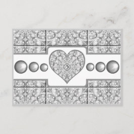 Keramik Grau Begleitkarte