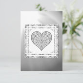 Keramik Grau Begleitkarte (Stehend Vorderseite)