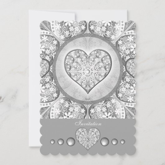 Keramik Grau Einladung (Vorderseite)