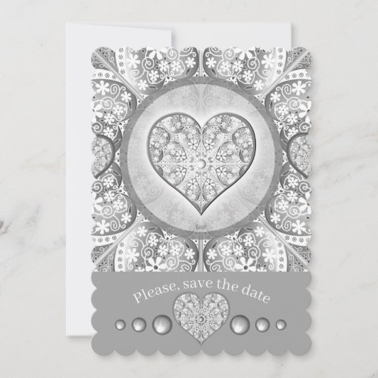 Keramik Grau Einladung (Vorderseite)