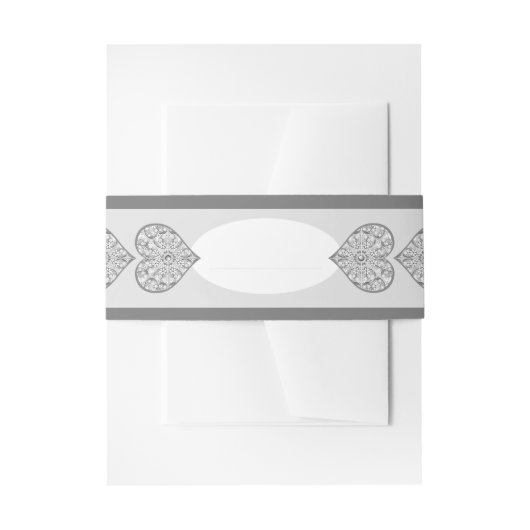 Keramik Grau Einladungsbanderole (Vorderseite Beispiel)