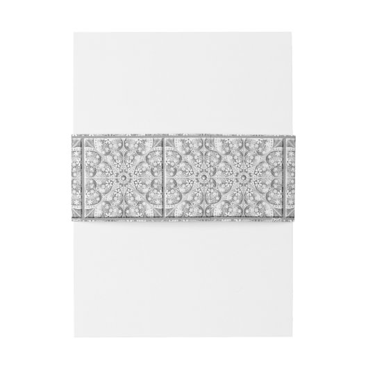 Keramik Grau Einladungsbanderole (Rückseitenbeispiel)