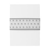 Keramik Grau Einladungsbanderole (Rückseitenbeispiel)