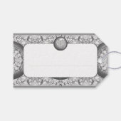 Keramik Grau Geschenkanhänger (Vorderseite (Horizontal))