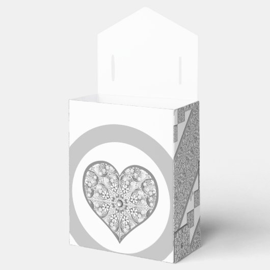 Keramik Grau Geschenkschachtel (Geöffnet)