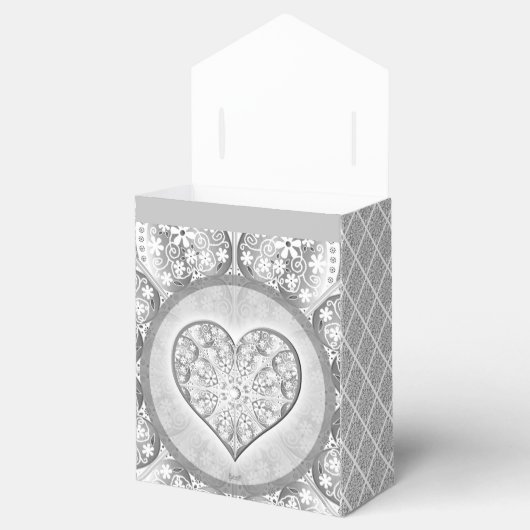 Keramik Grau Geschenkschachtel (Geöffnet)