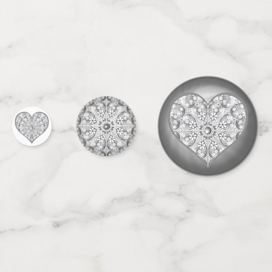 Keramik Grau Konfetti (Vorderseiten)