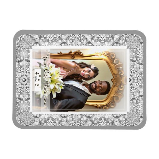 Keramik Grau Magnet (Horizontal)