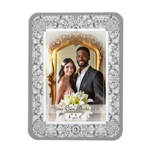 Keramik Grau Magnet (Vertikal)